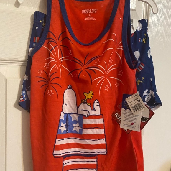 NWT Peanuts Snoopy Panama Set - Picture 2 of 5